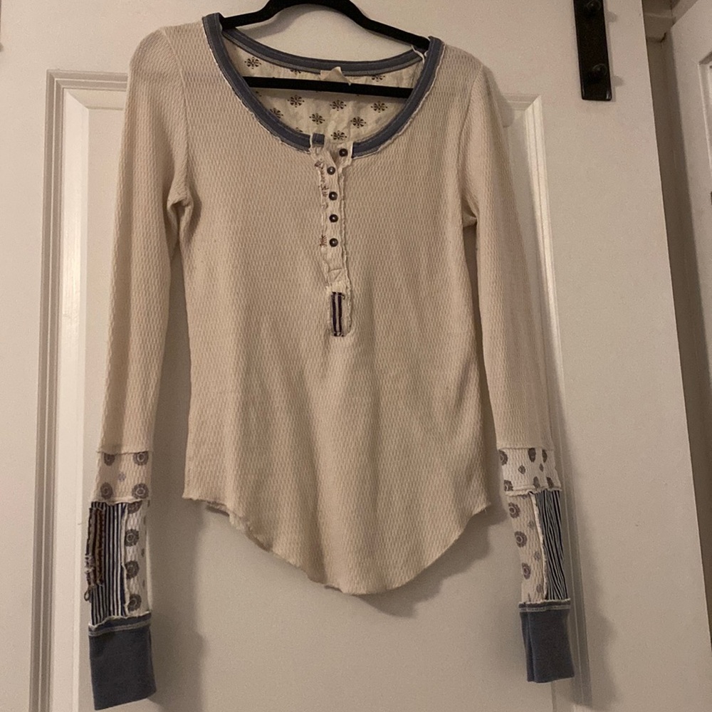 White tighter fit long, pattern, sleeve button shirt